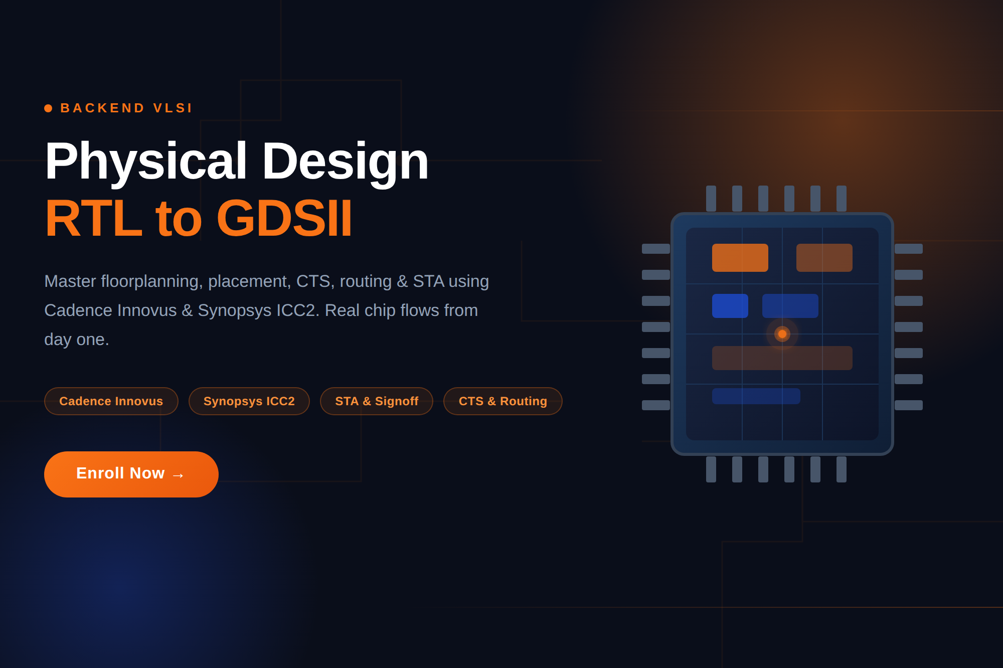 Physical Design VLSI chip layout course