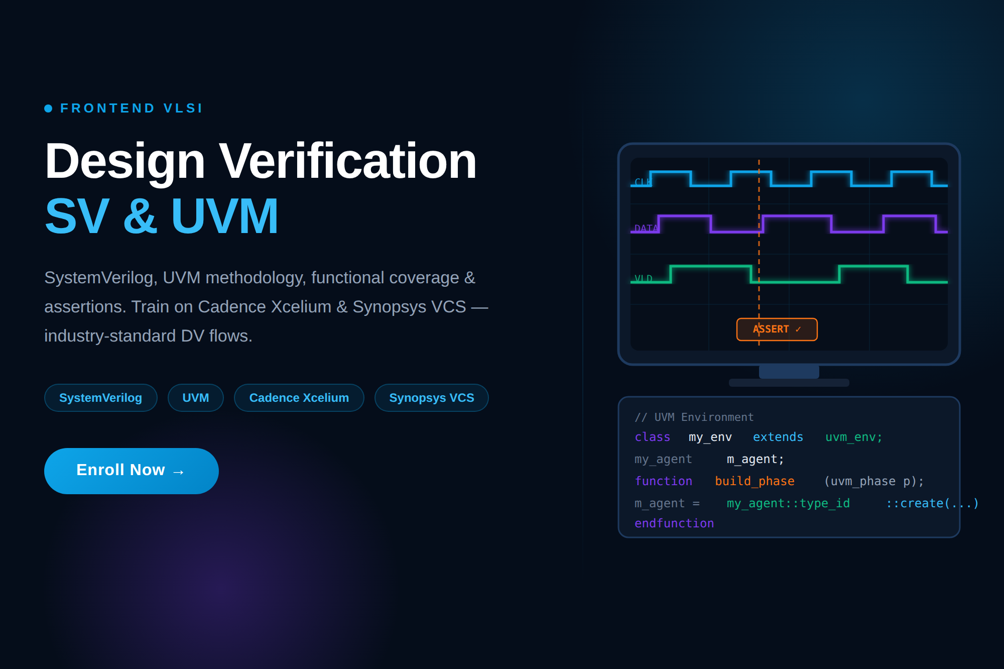 Design Verification SystemVerilog UVM course